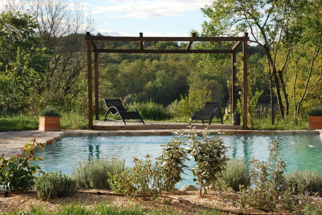 Piscina al sale zona relax