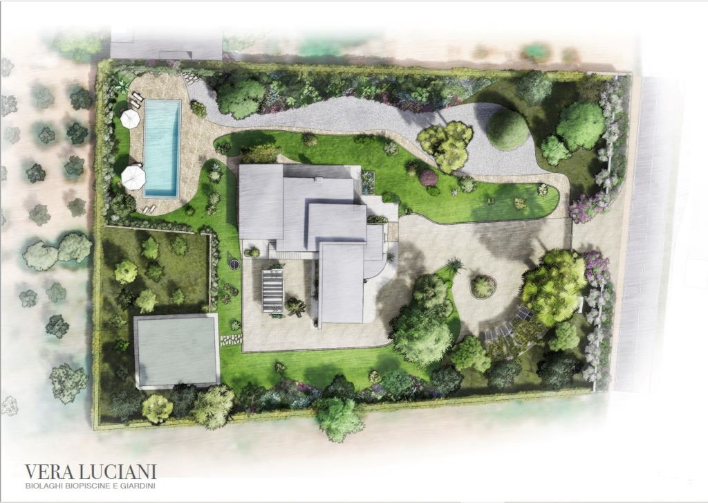 Garden project in Puglia Masterplan